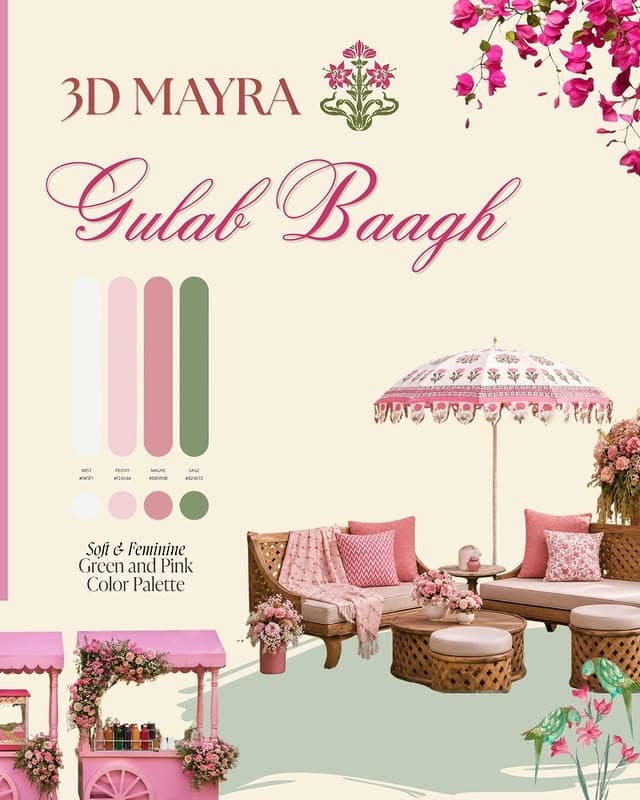 Gulab Baagh Theme Concept