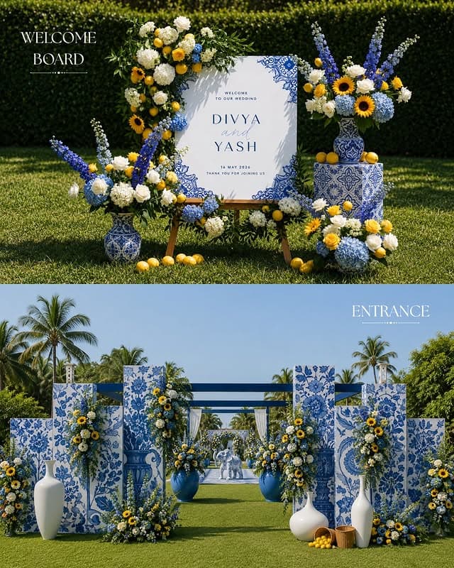 Welcome Board & Entrance Gate